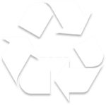 senseo voor alles recyclebaar icoon wit 3