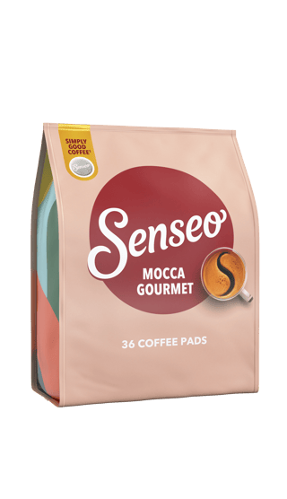C21425906 Senseo Mocca Gourmet 36x CREAM DK PANEL front left v01