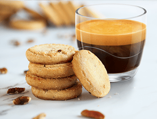 senseo koffie recepten koekjes shortbread cookies