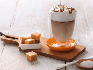 senseo koffie recepten dessert salted caramel mocha