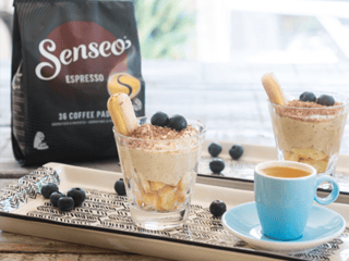 senseo koffie recepten dessert tiramisu met koffie en lange vingers