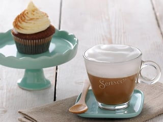 senseo koffie recepten drankjes almond ginger cappuccino