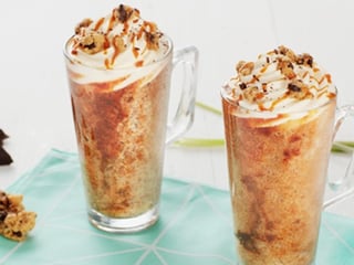 senseo koffie recepten drankjes frappuccino met cookie dough